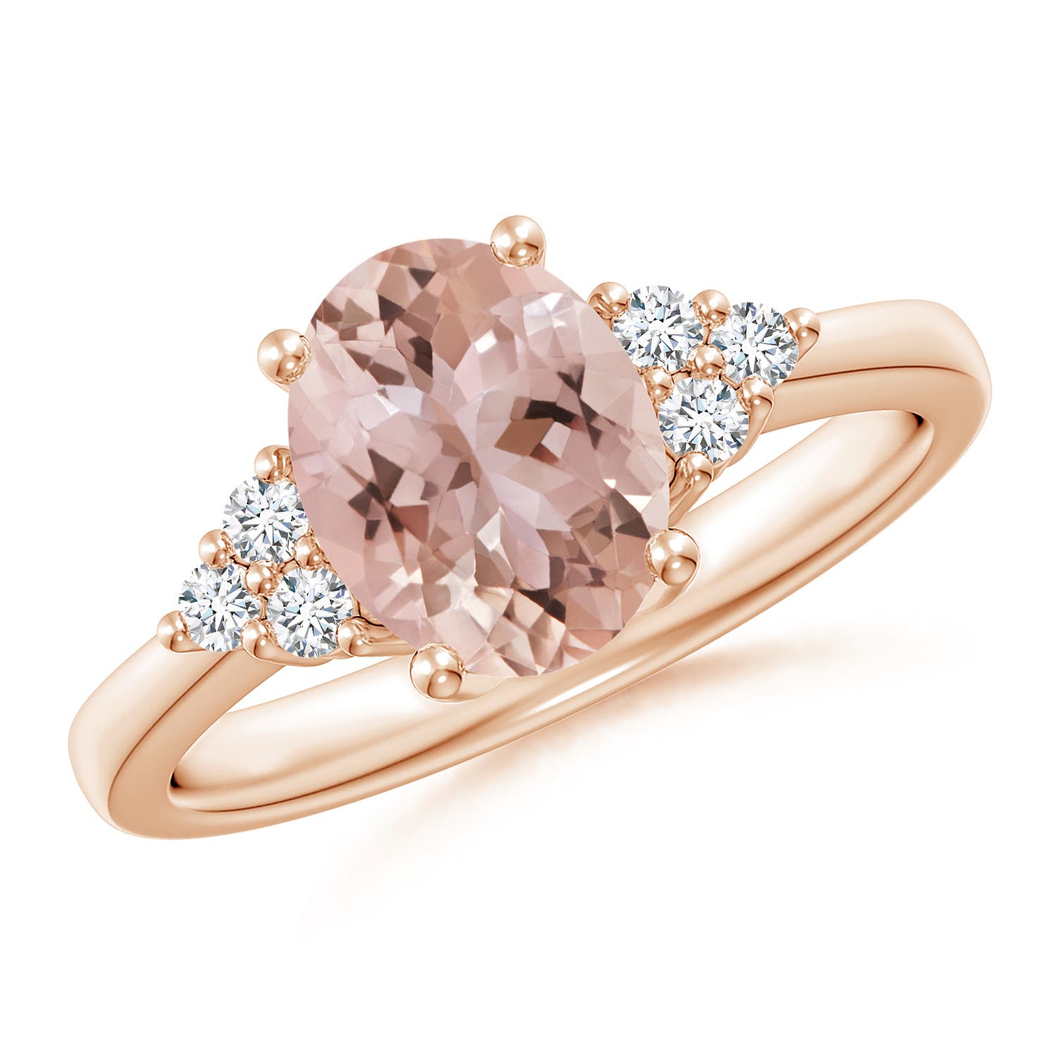 AAA - Morganite / 1.8 CT / 14 KT Rose Gold