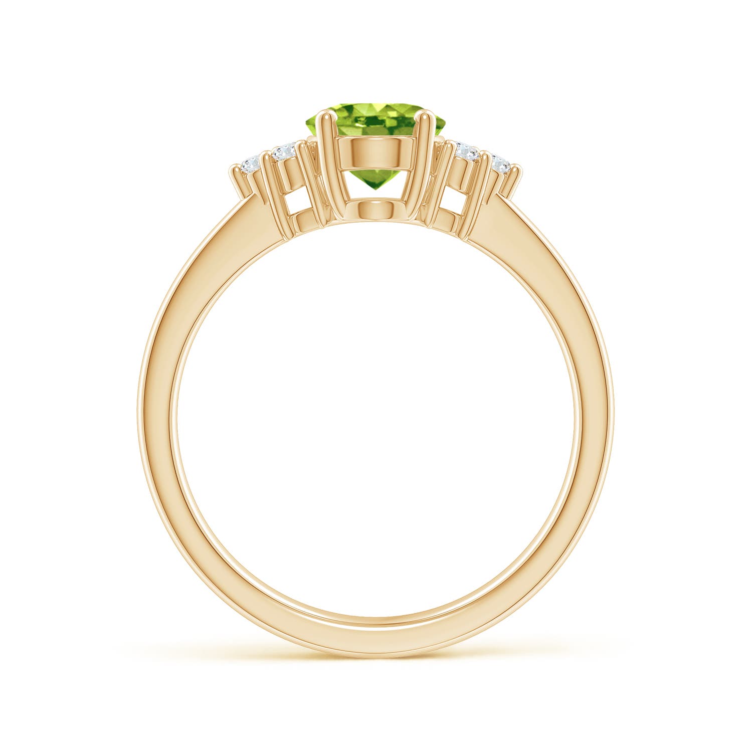 AAA - Peridot / 1.46 CT / 14 KT Yellow Gold