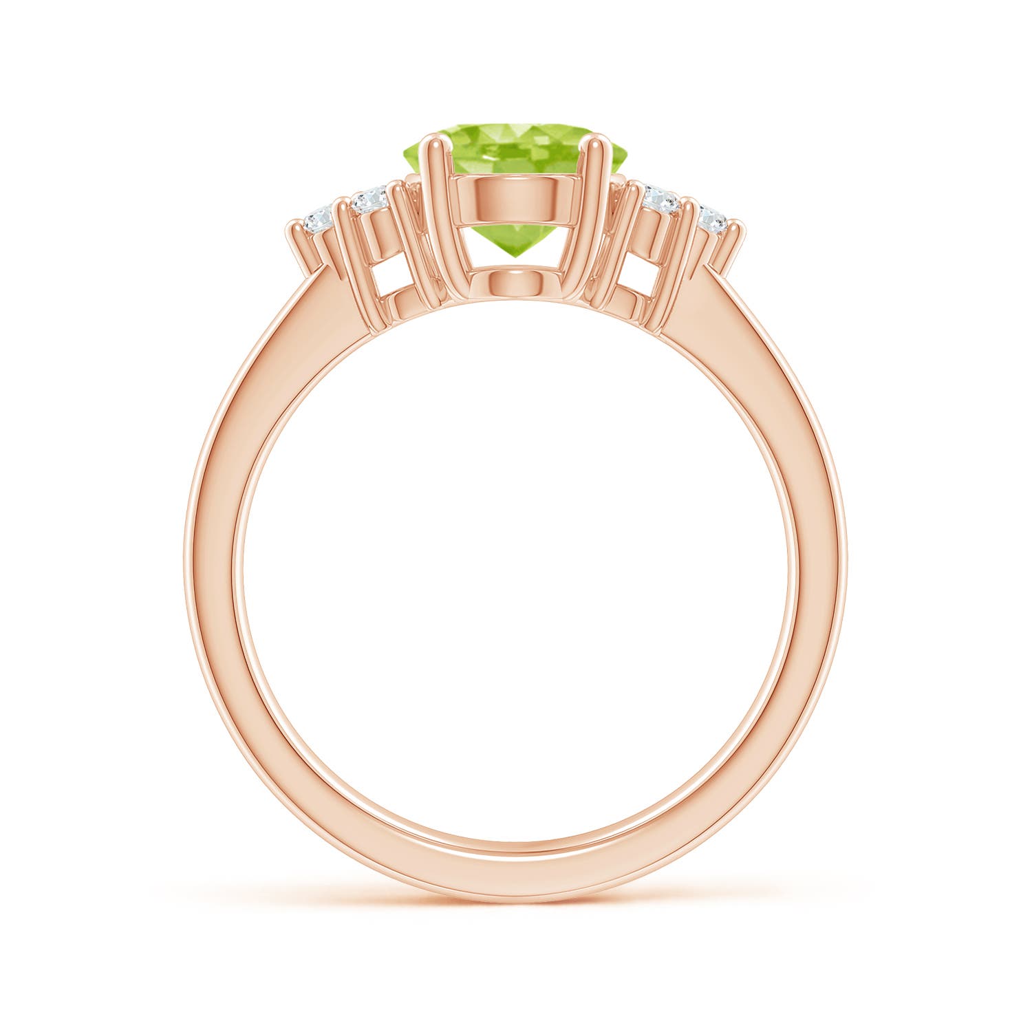 AA - Peridot / 2.05 CT / 14 KT Rose Gold