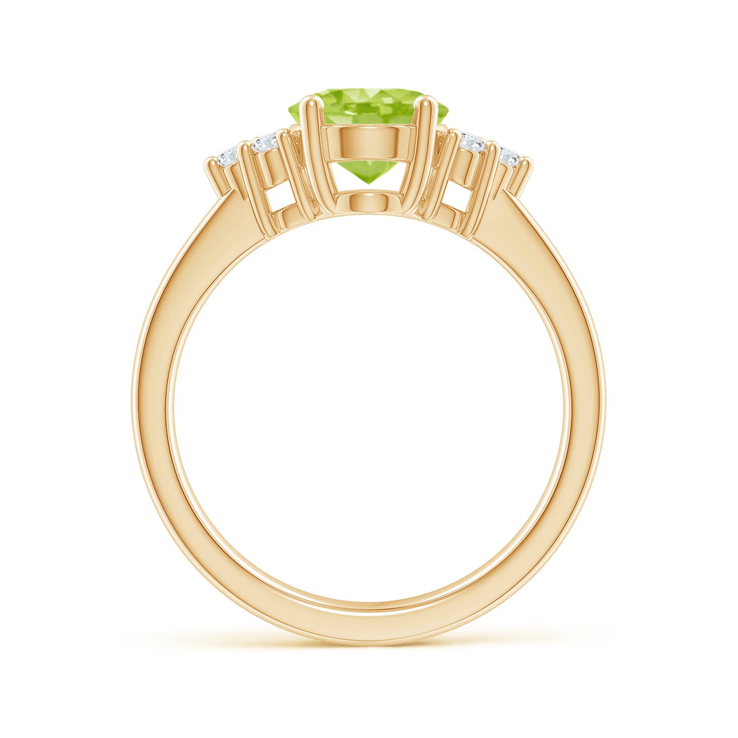 AA - Peridot / 2.05 CT / 14 KT Yellow Gold