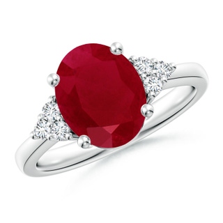 Oval AA Ruby