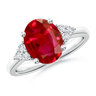 Oval AAA Ruby