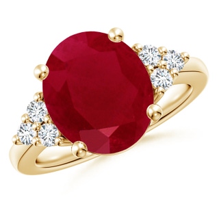 Oval AA Ruby