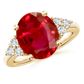 Oval AAA Ruby