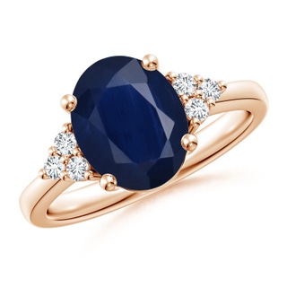 Oval A Blue Sapphire