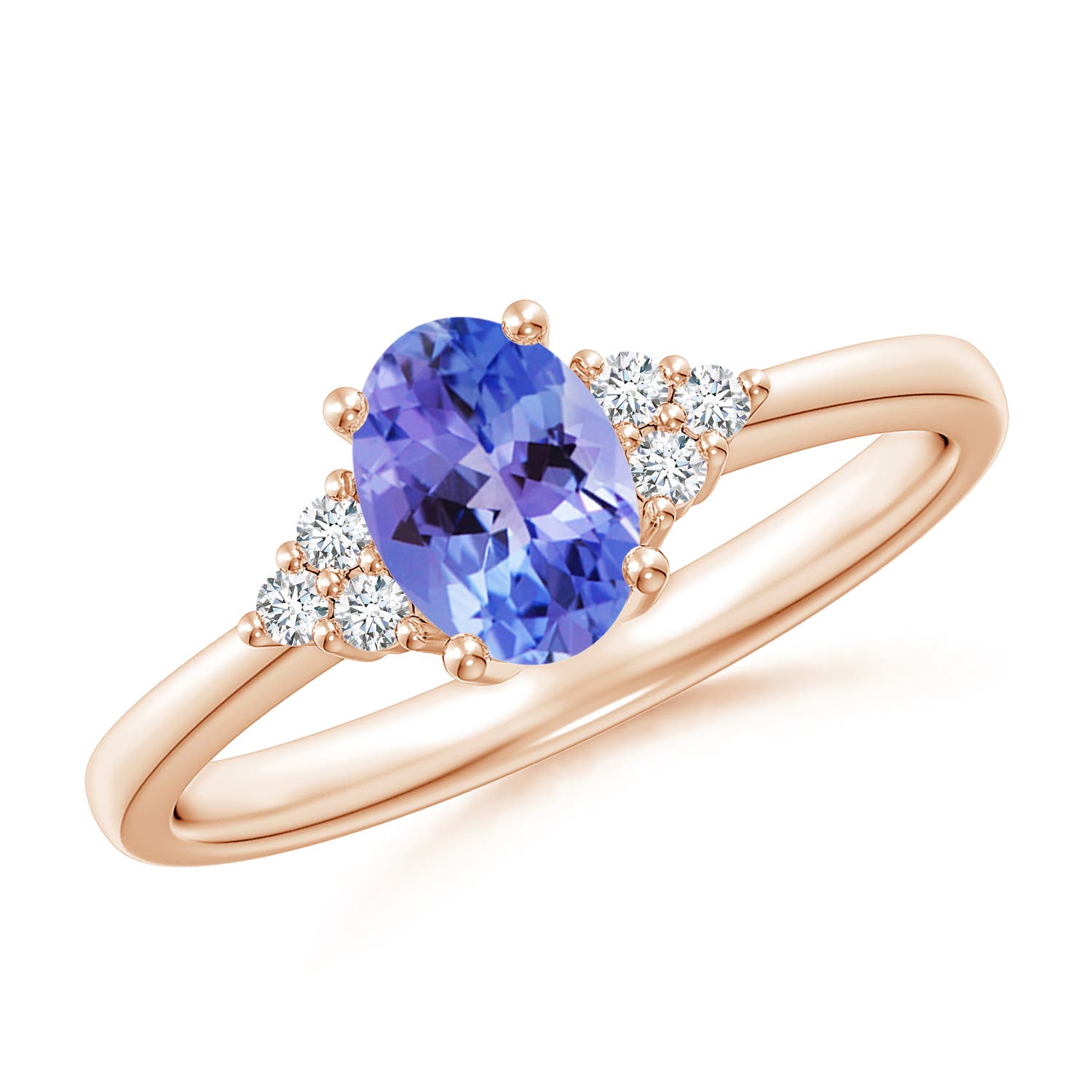 AA - Tanzanite / 0.88 CT / 14 KT Rose Gold