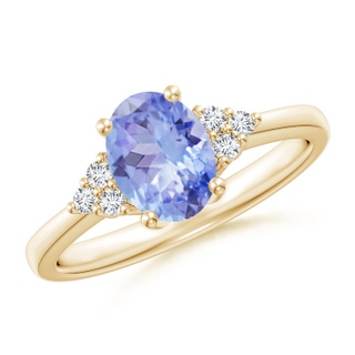 Oval A Tanzanite
