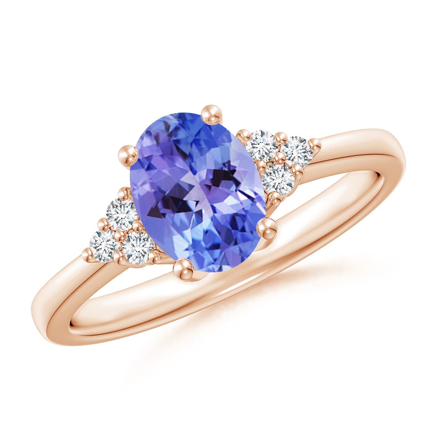 AA - Tanzanite / 1.36 CT / 14 KT Rose Gold