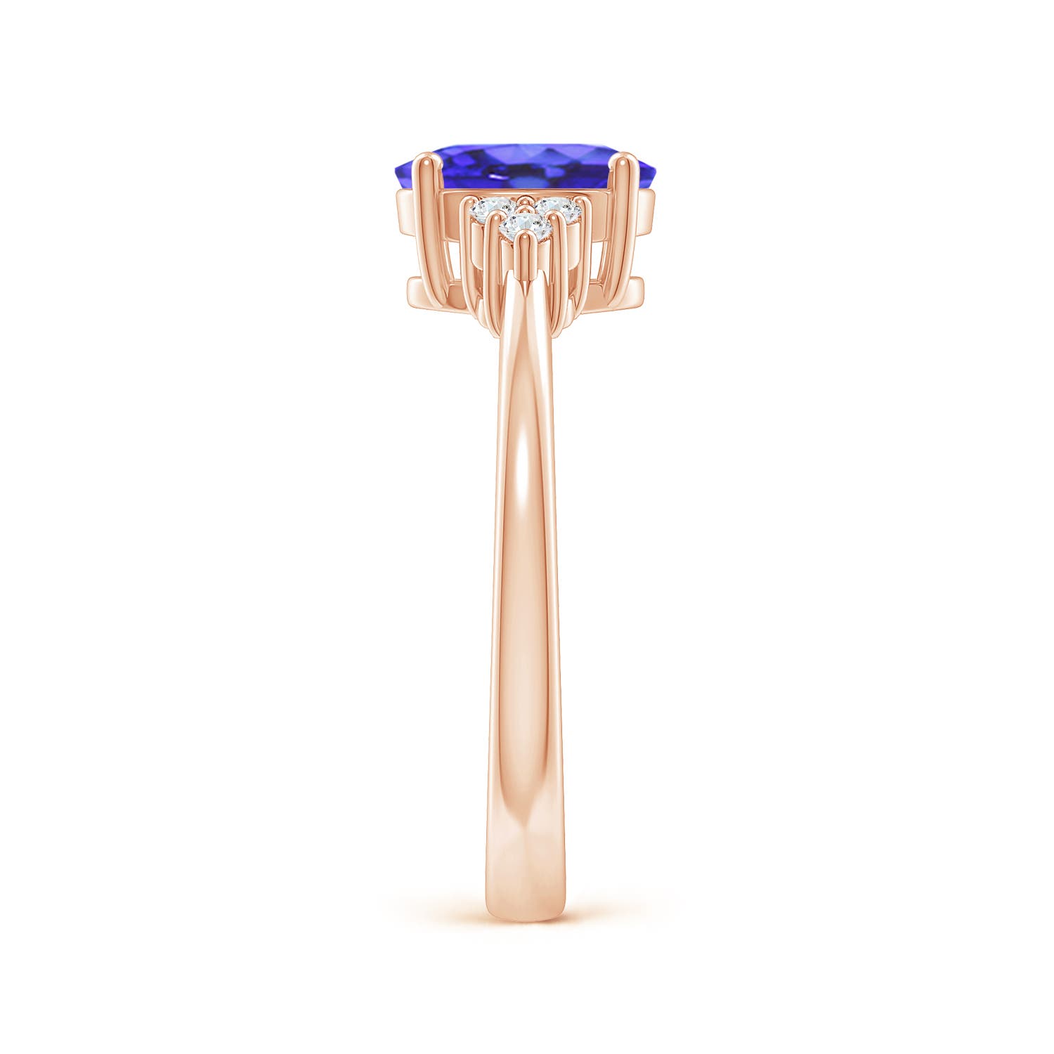 AA - Tanzanite / 1.36 CT / 14 KT Rose Gold