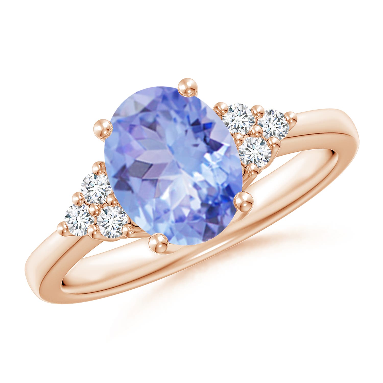 A - Tanzanite / 2.05 CT / 14 KT Rose Gold