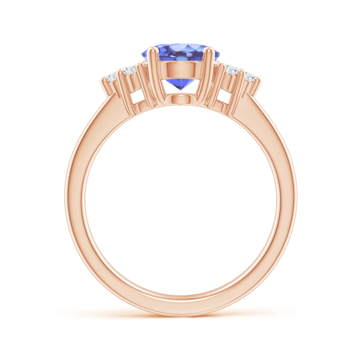 A - Tanzanite / 2.05 CT / 14 KT Rose Gold