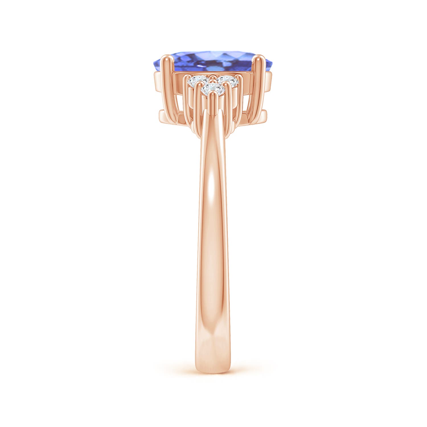 A - Tanzanite / 2.05 CT / 14 KT Rose Gold