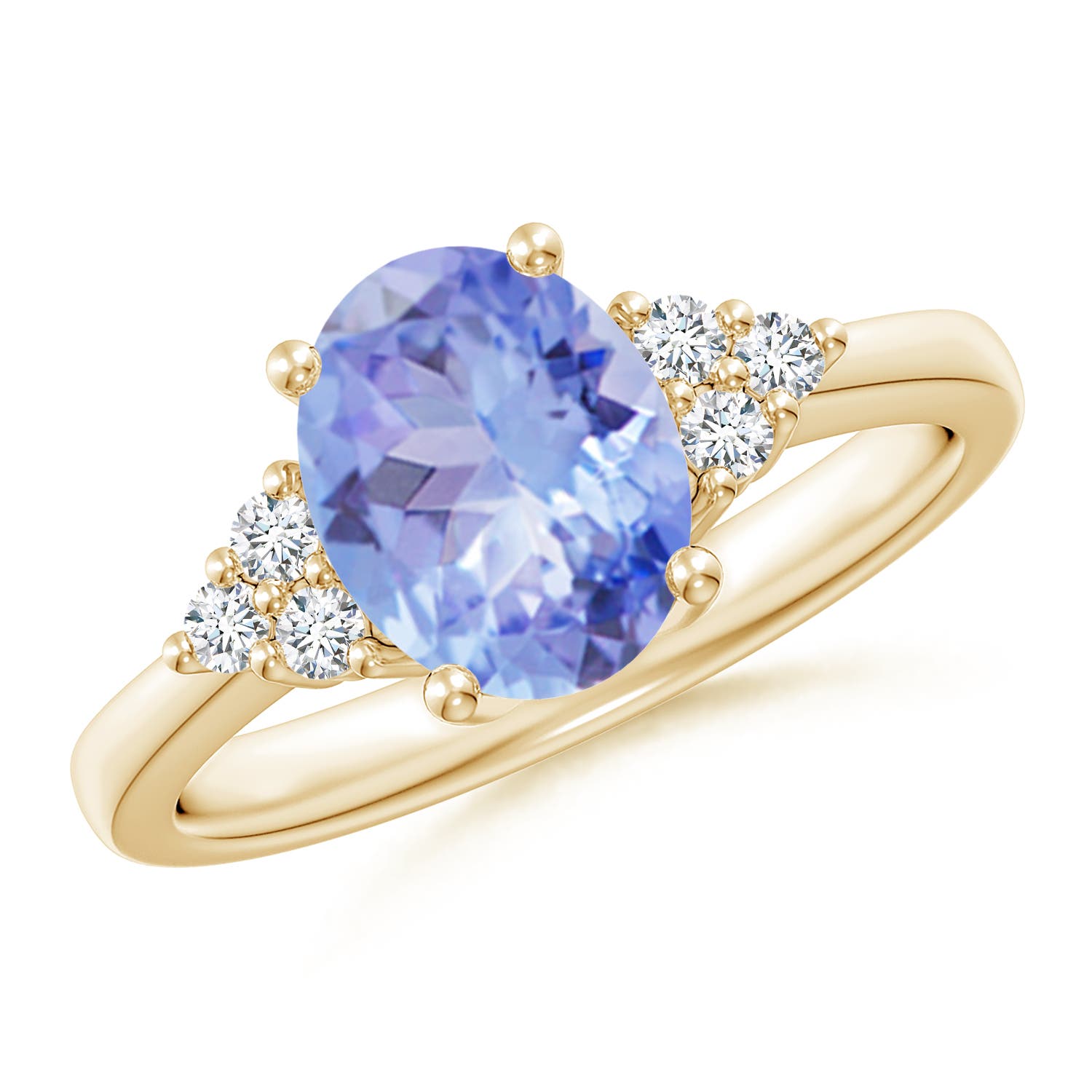 A - Tanzanite / 2.05 CT / 14 KT Yellow Gold