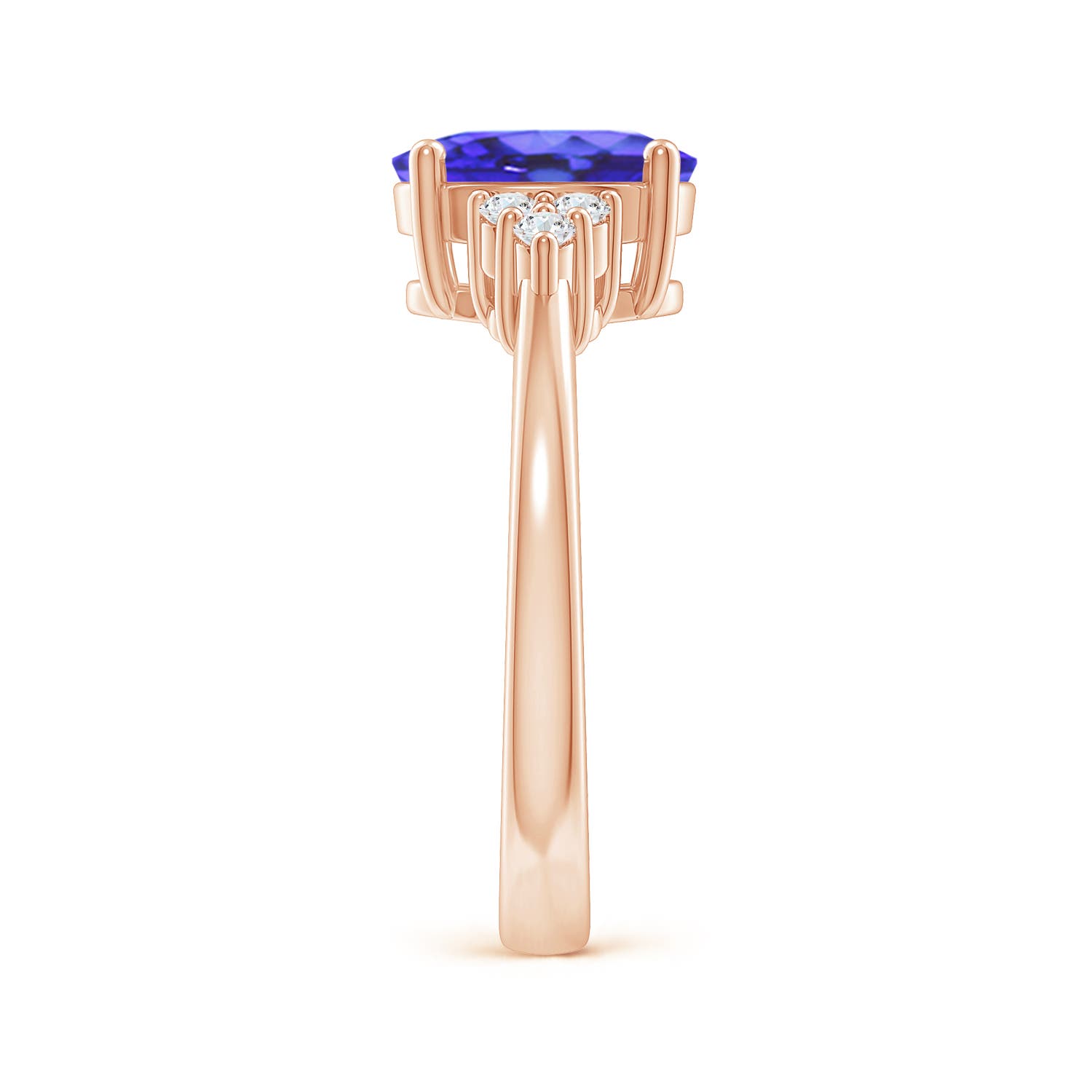 AA - Tanzanite / 2.05 CT / 14 KT Rose Gold