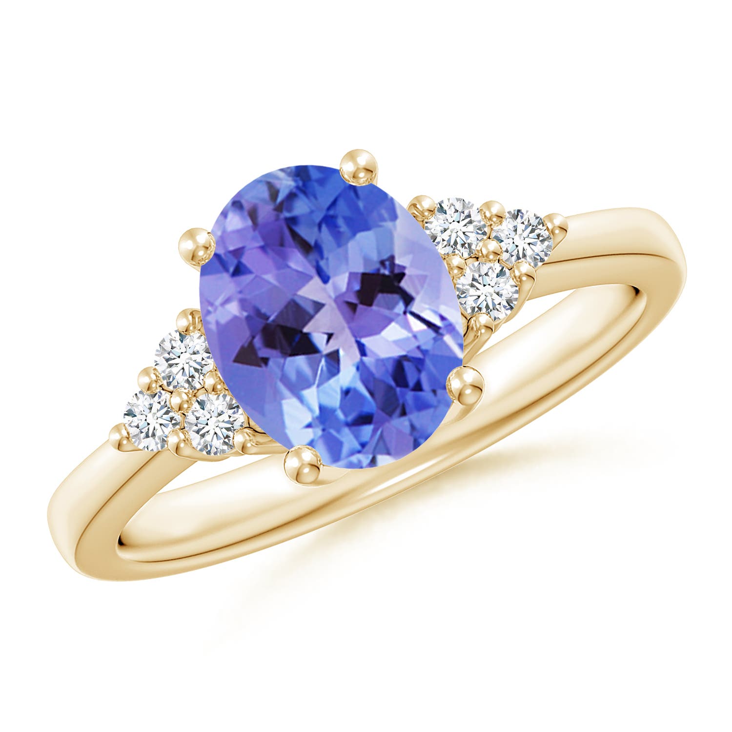 AA - Tanzanite / 2.05 CT / 14 KT Yellow Gold