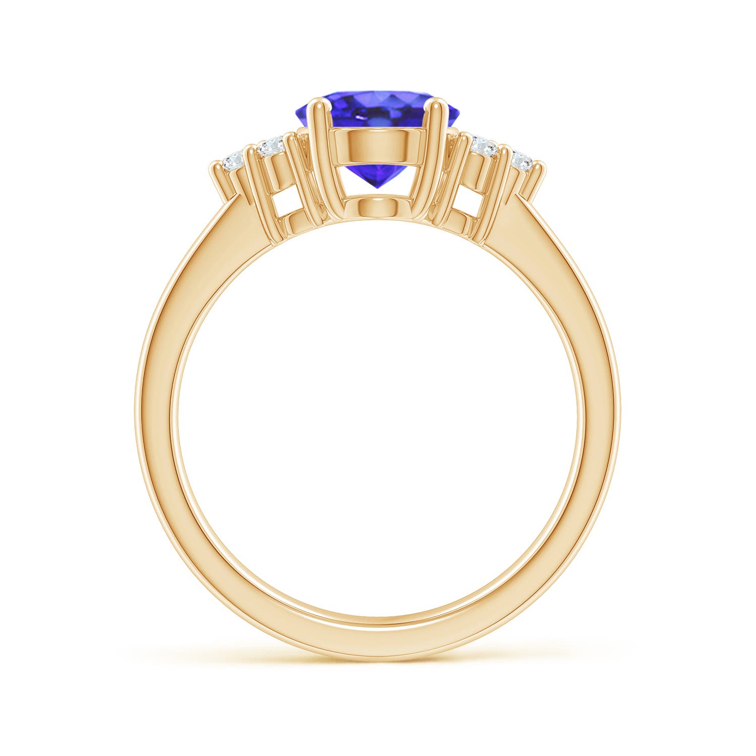 AA - Tanzanite / 2.05 CT / 14 KT Yellow Gold