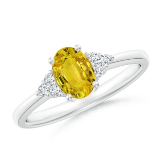 Oval AAAA Yellow Sapphire