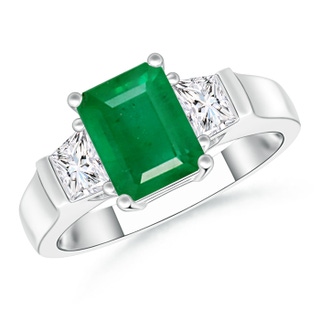 Emerald Cut AA Emerald