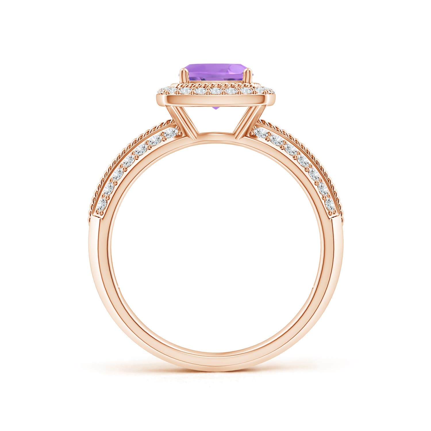 A - Amethyst / 1.22 CT / 14 KT Rose Gold