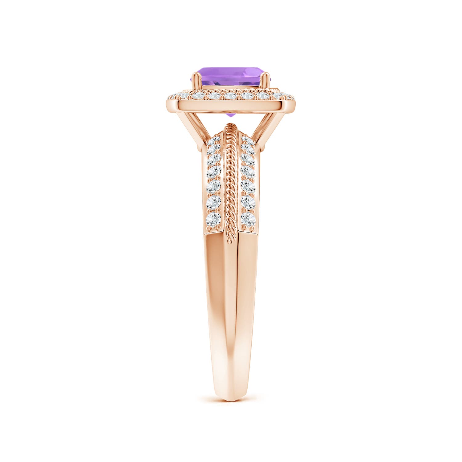 A - Amethyst / 1.22 CT / 14 KT Rose Gold