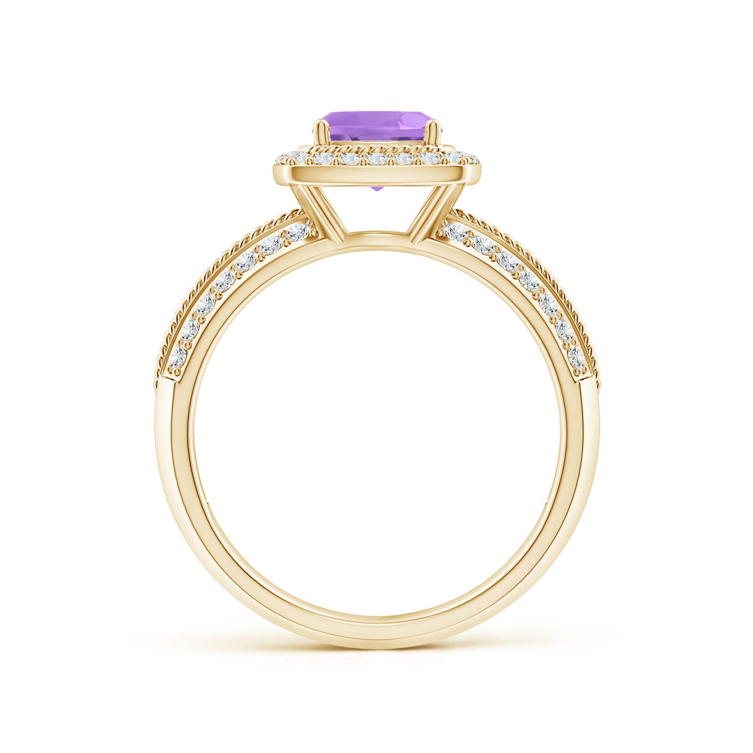 A - Amethyst / 1.22 CT / 14 KT Yellow Gold