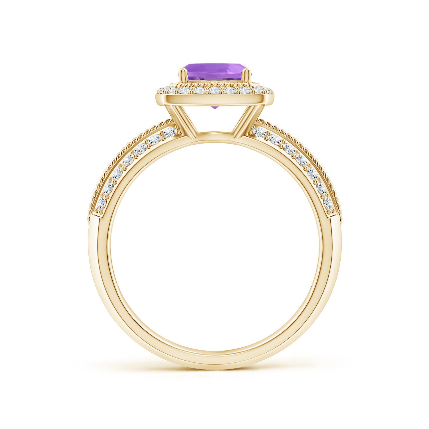 AA - Amethyst / 1.22 CT / 14 KT Yellow Gold