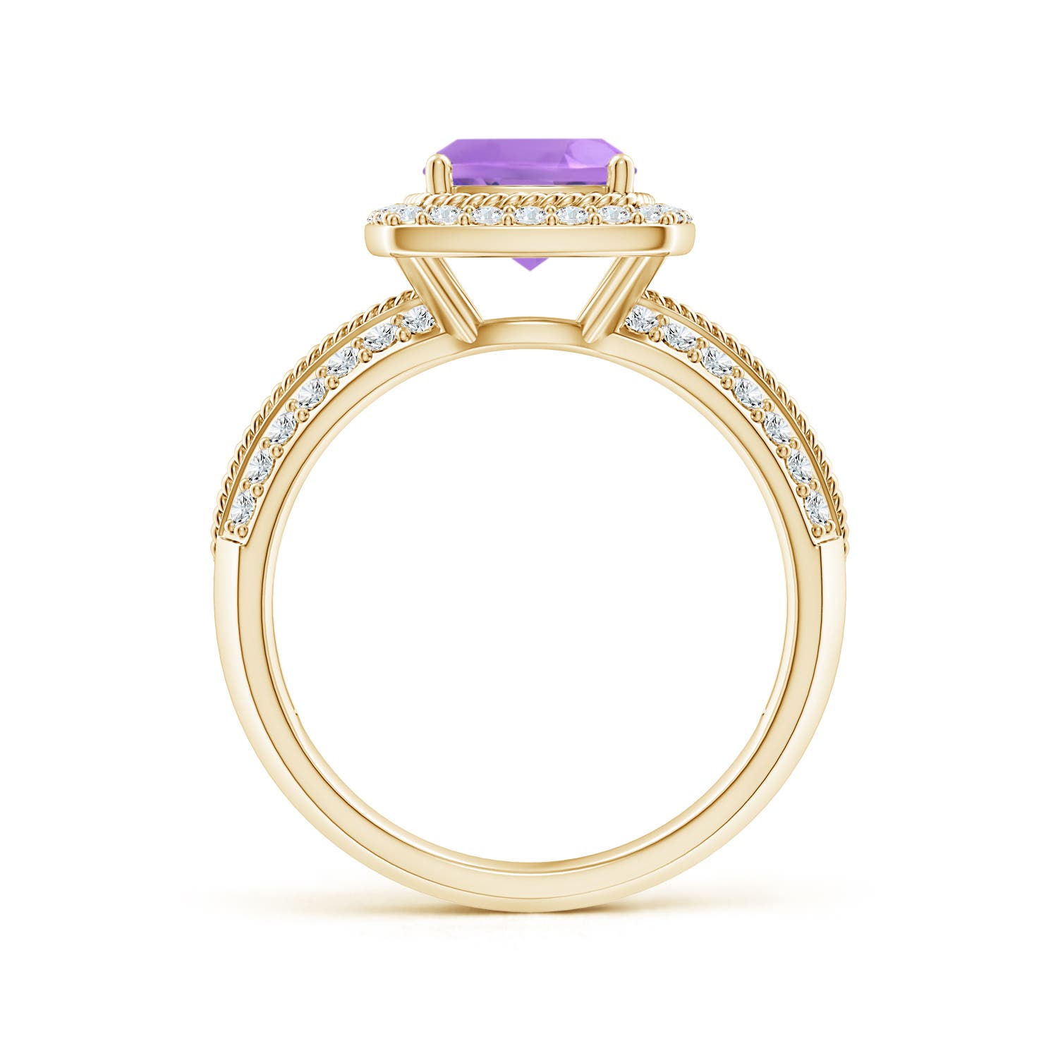 A - Amethyst / 1.87 CT / 14 KT Yellow Gold