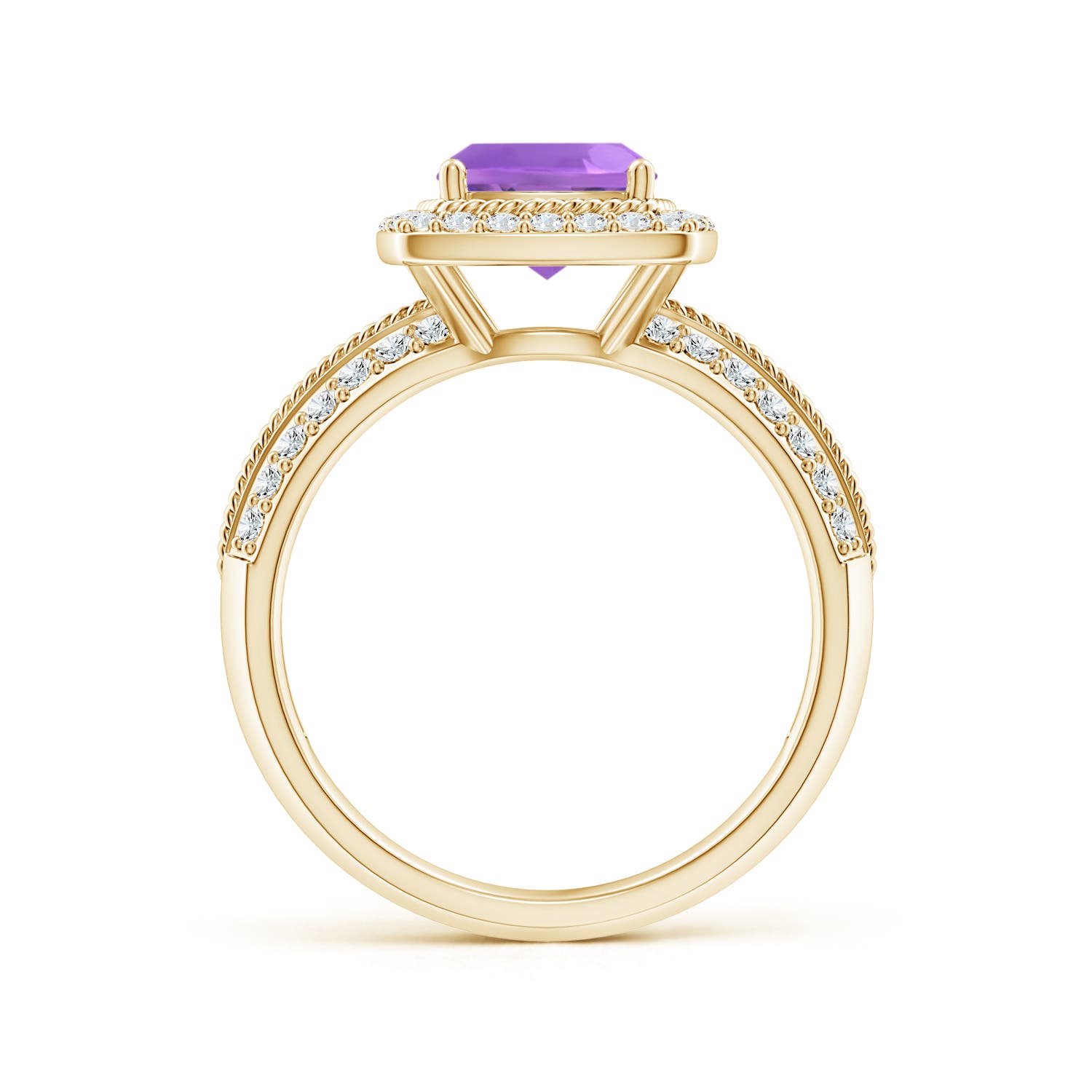 AA - Amethyst / 1.87 CT / 14 KT Yellow Gold