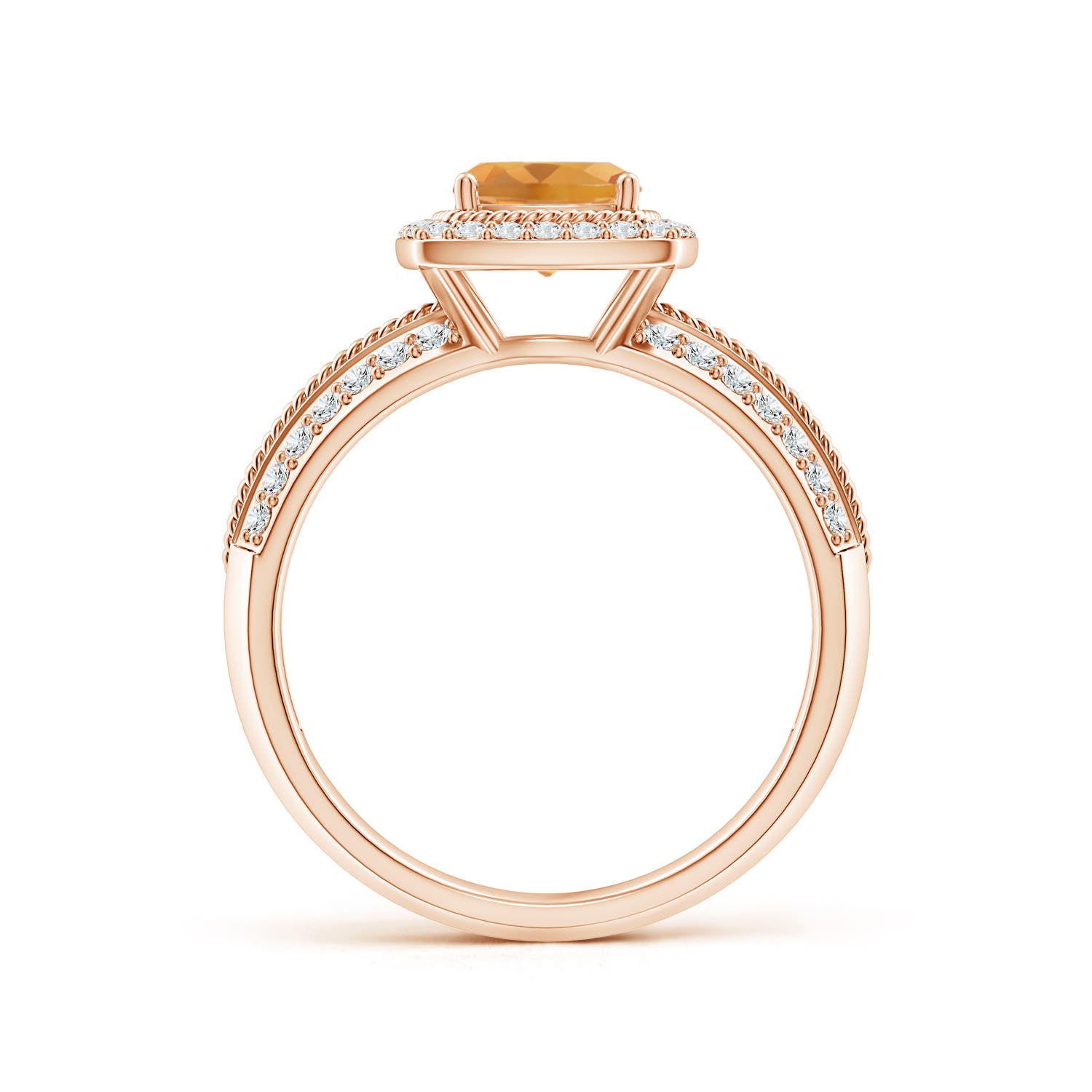 A - Citrine / 1.32 CT / 14 KT Rose Gold