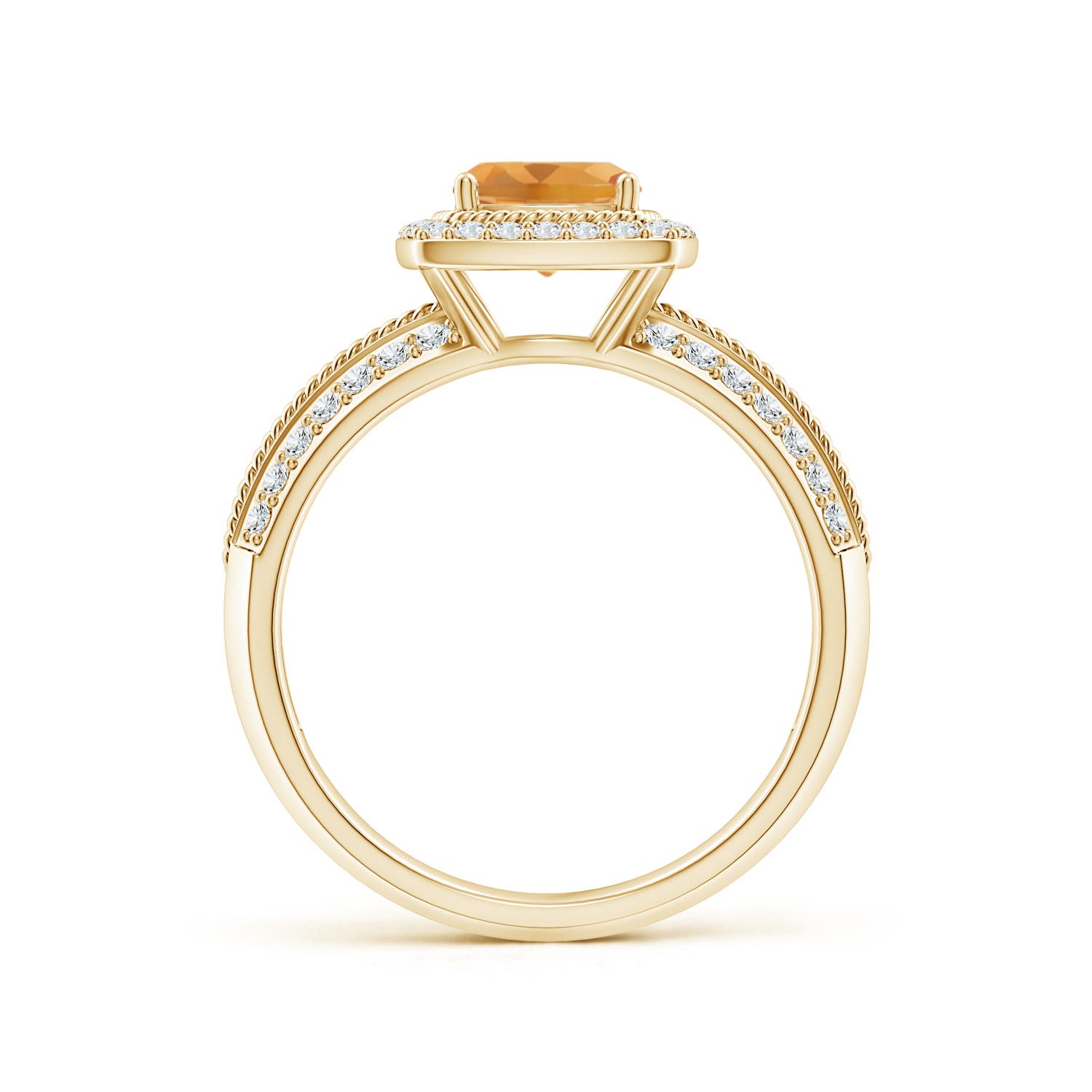 A - Citrine / 1.32 CT / 14 KT Yellow Gold