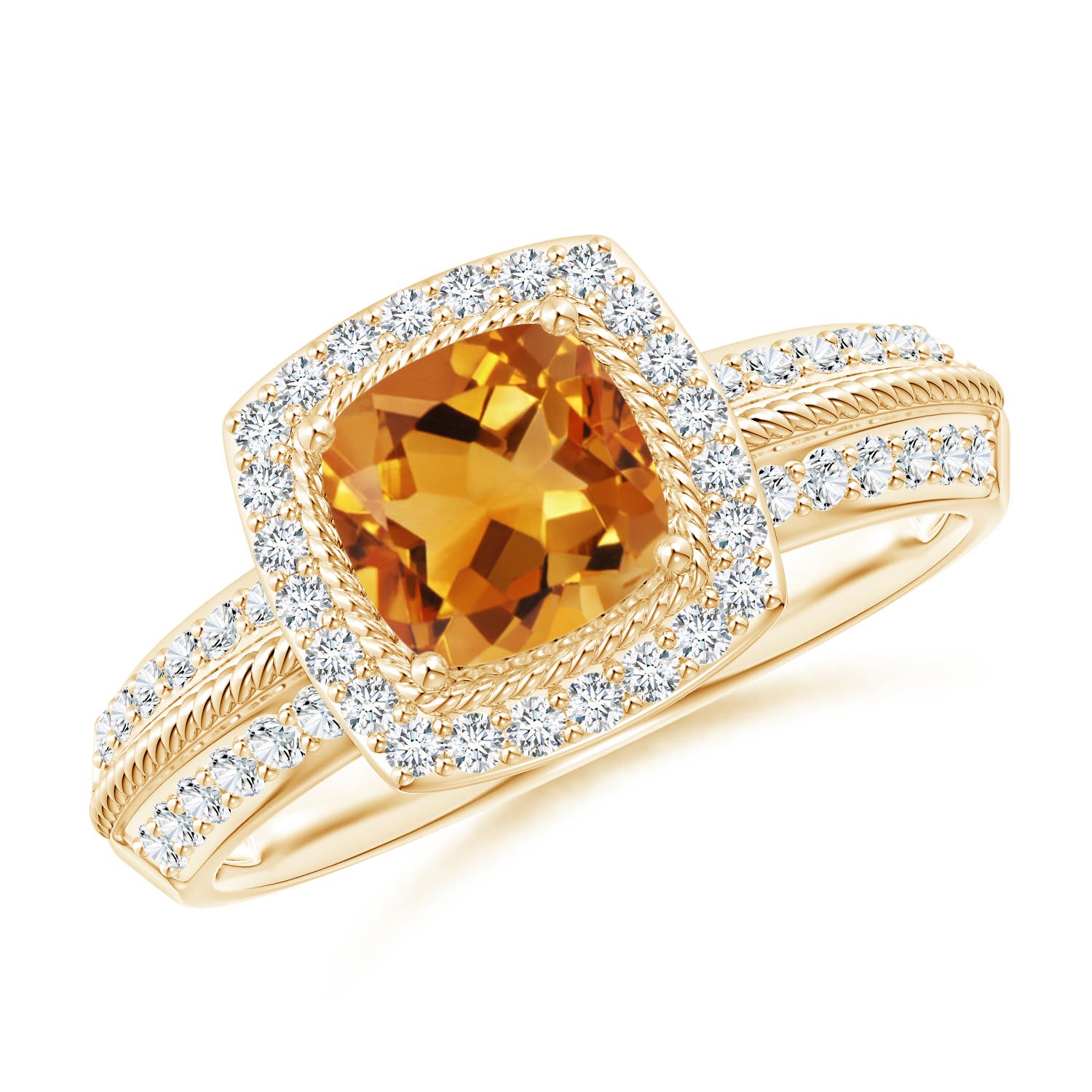 AA - Citrine / 1.32 CT / 14 KT Yellow Gold