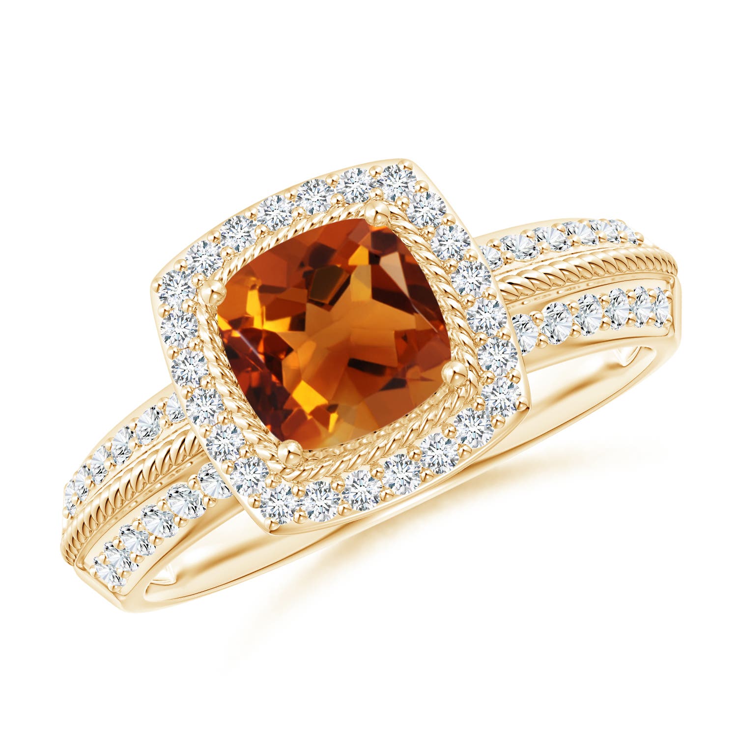 AAAA - Citrine / 1.32 CT / 14 KT Yellow Gold