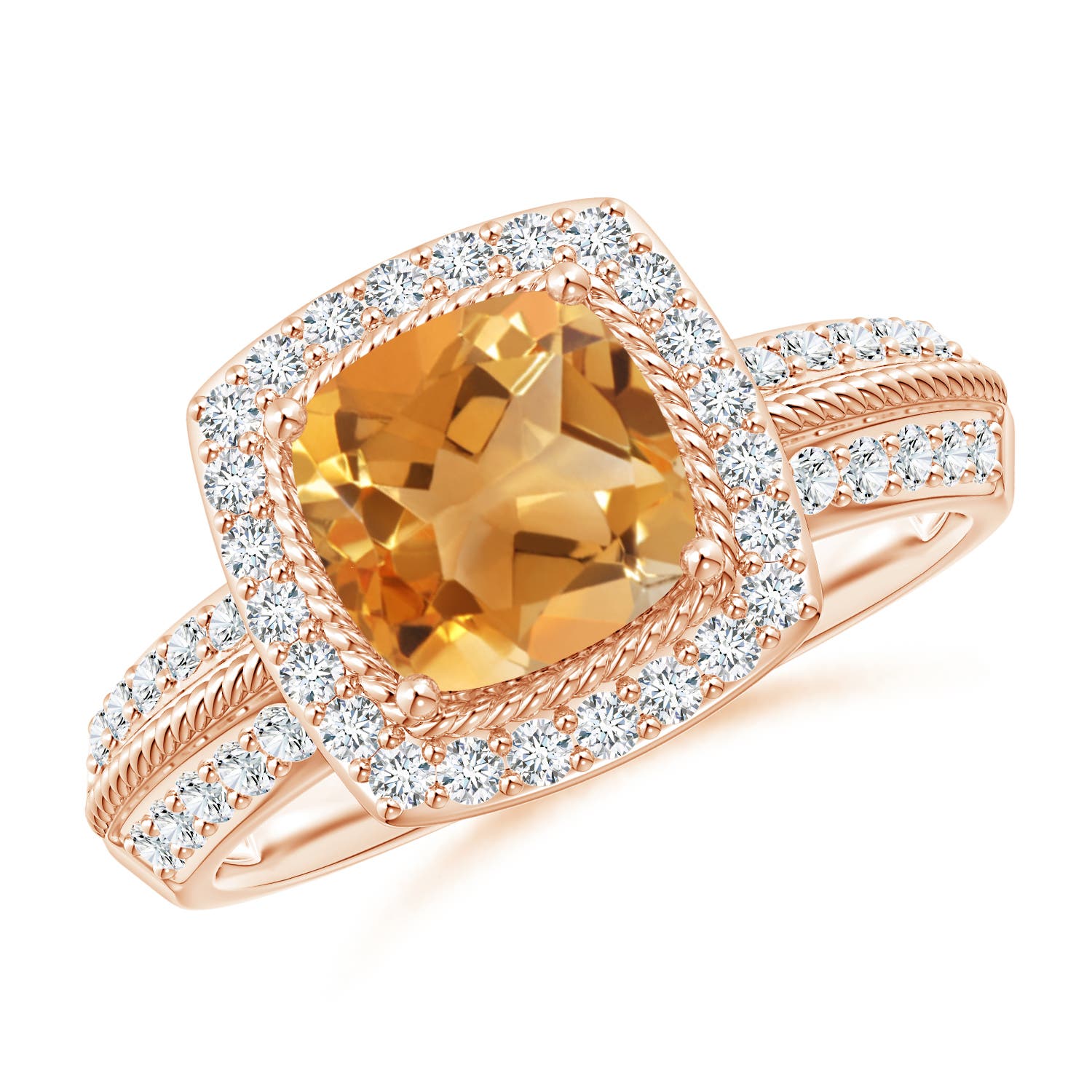 A - Citrine / 1.92 CT / 14 KT Rose Gold