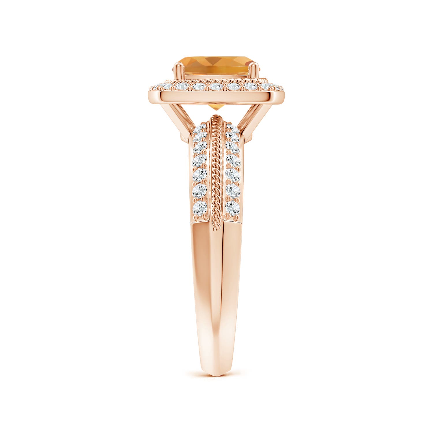 A - Citrine / 1.92 CT / 14 KT Rose Gold