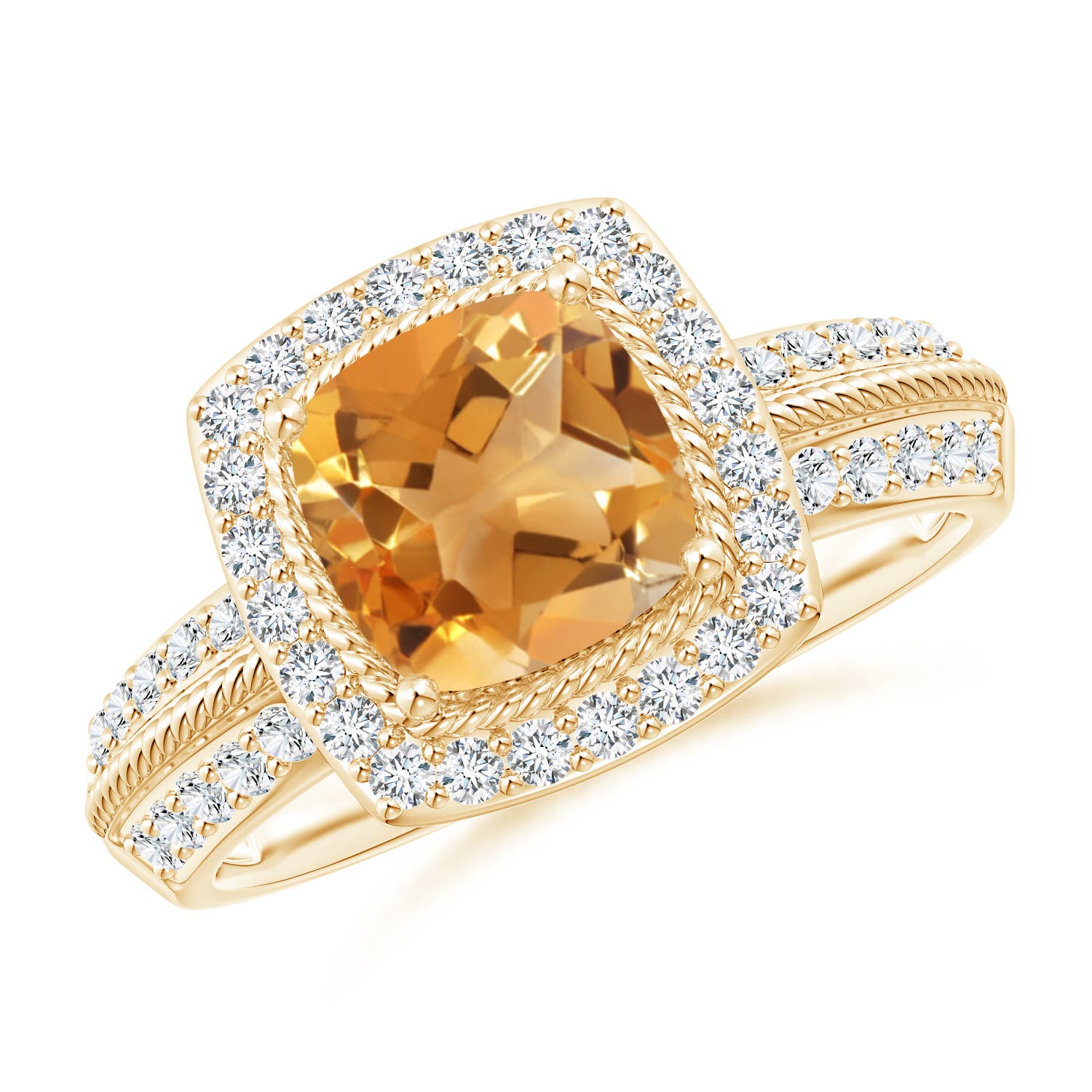 A - Citrine / 1.92 CT / 14 KT Yellow Gold