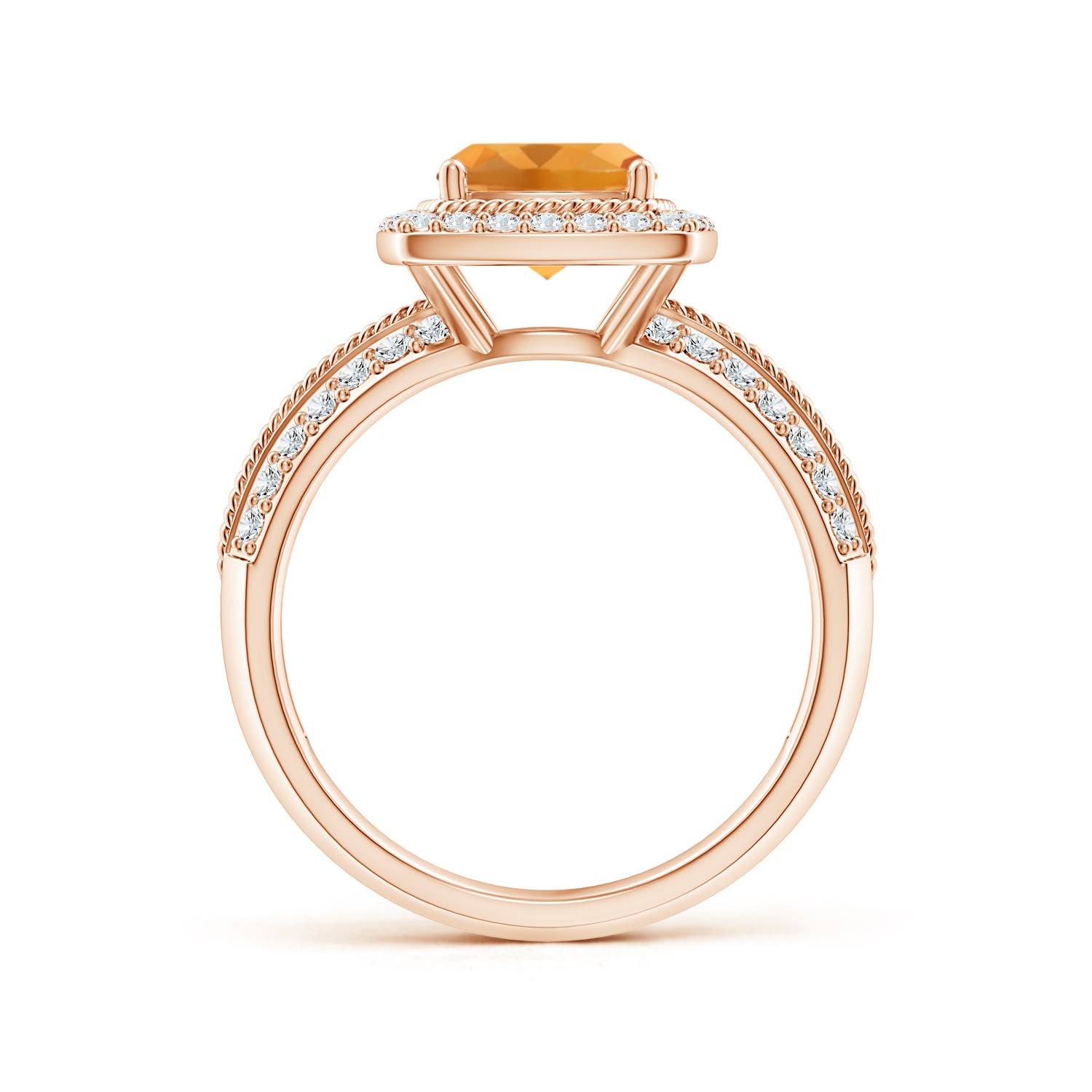 AA - Citrine / 1.92 CT / 14 KT Rose Gold