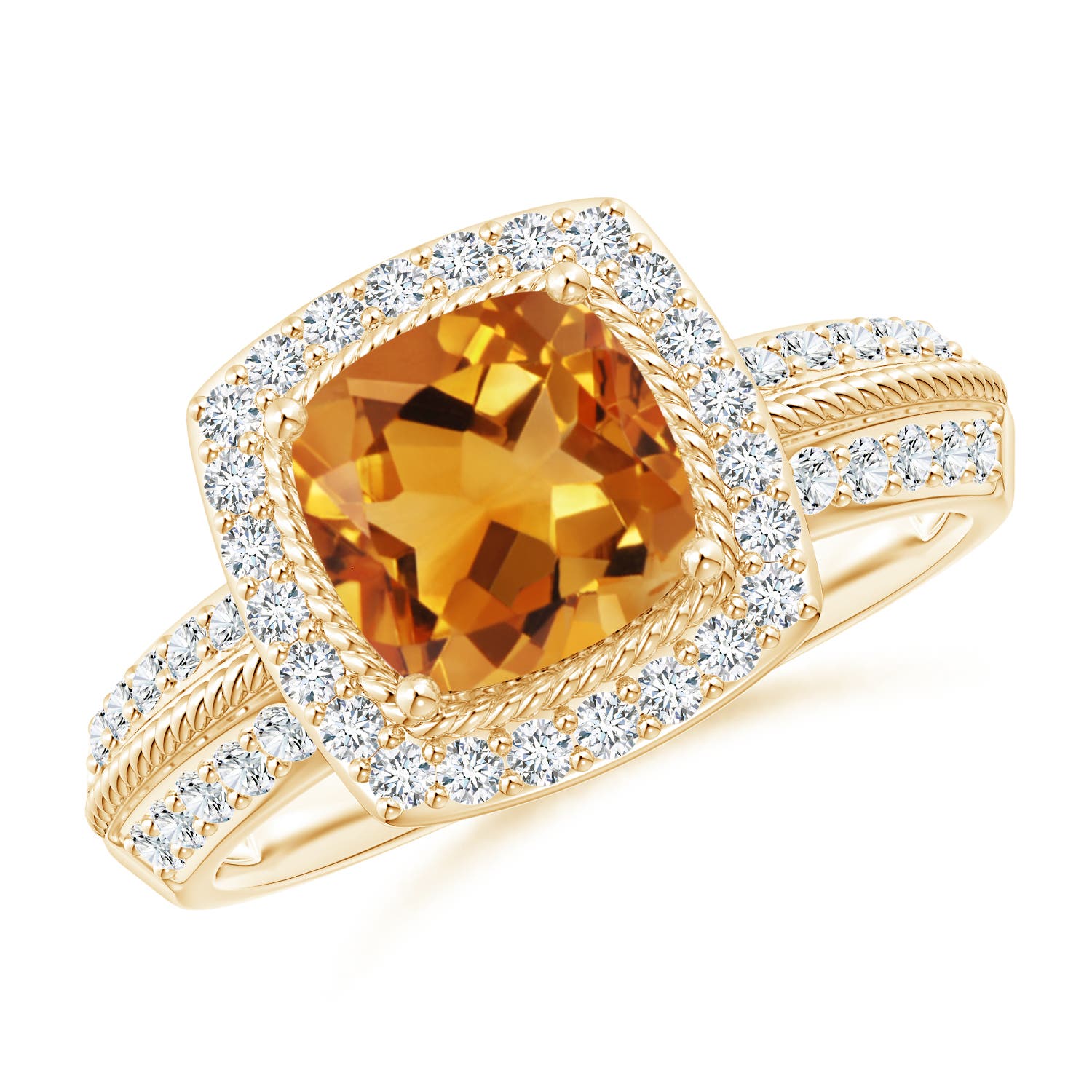 AA - Citrine / 1.92 CT / 14 KT Yellow Gold