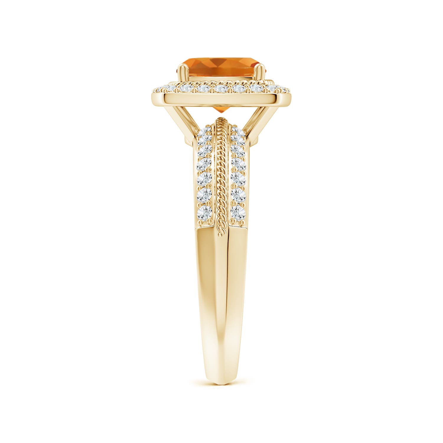 AAA - Citrine / 1.92 CT / 14 KT Yellow Gold