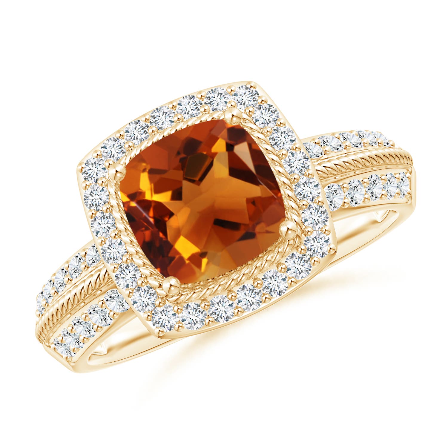 AAAA - Citrine / 1.92 CT / 14 KT Yellow Gold