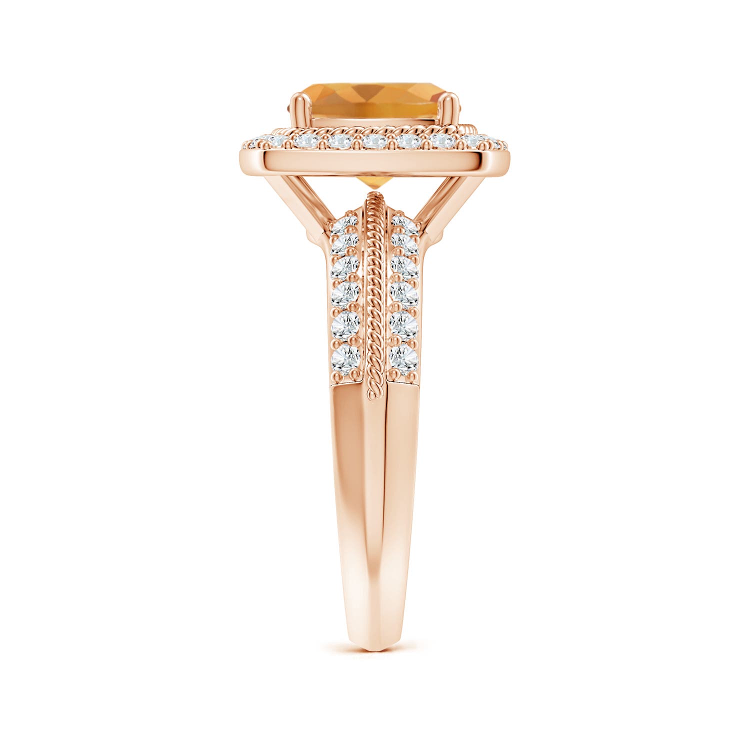 A - Citrine / 2.57 CT / 14 KT Rose Gold