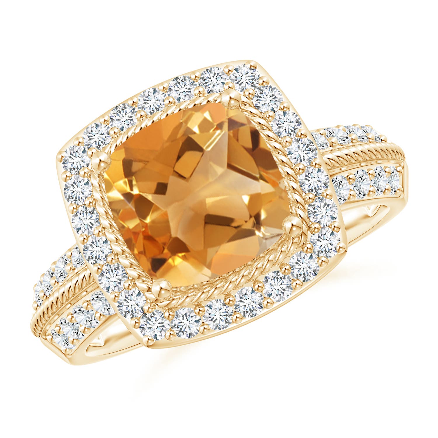 A - Citrine / 2.57 CT / 14 KT Yellow Gold