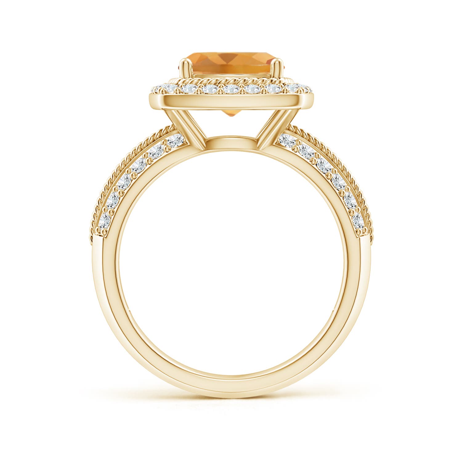 A - Citrine / 2.57 CT / 14 KT Yellow Gold