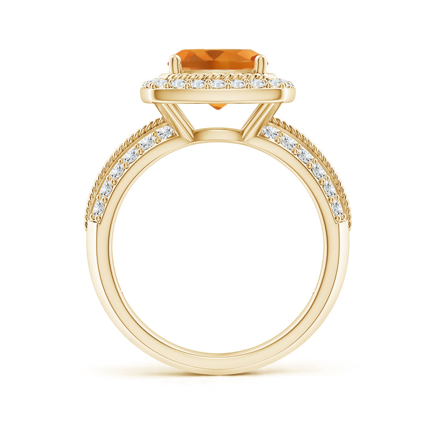 AAA - Citrine / 2.57 CT / 14 KT Yellow Gold