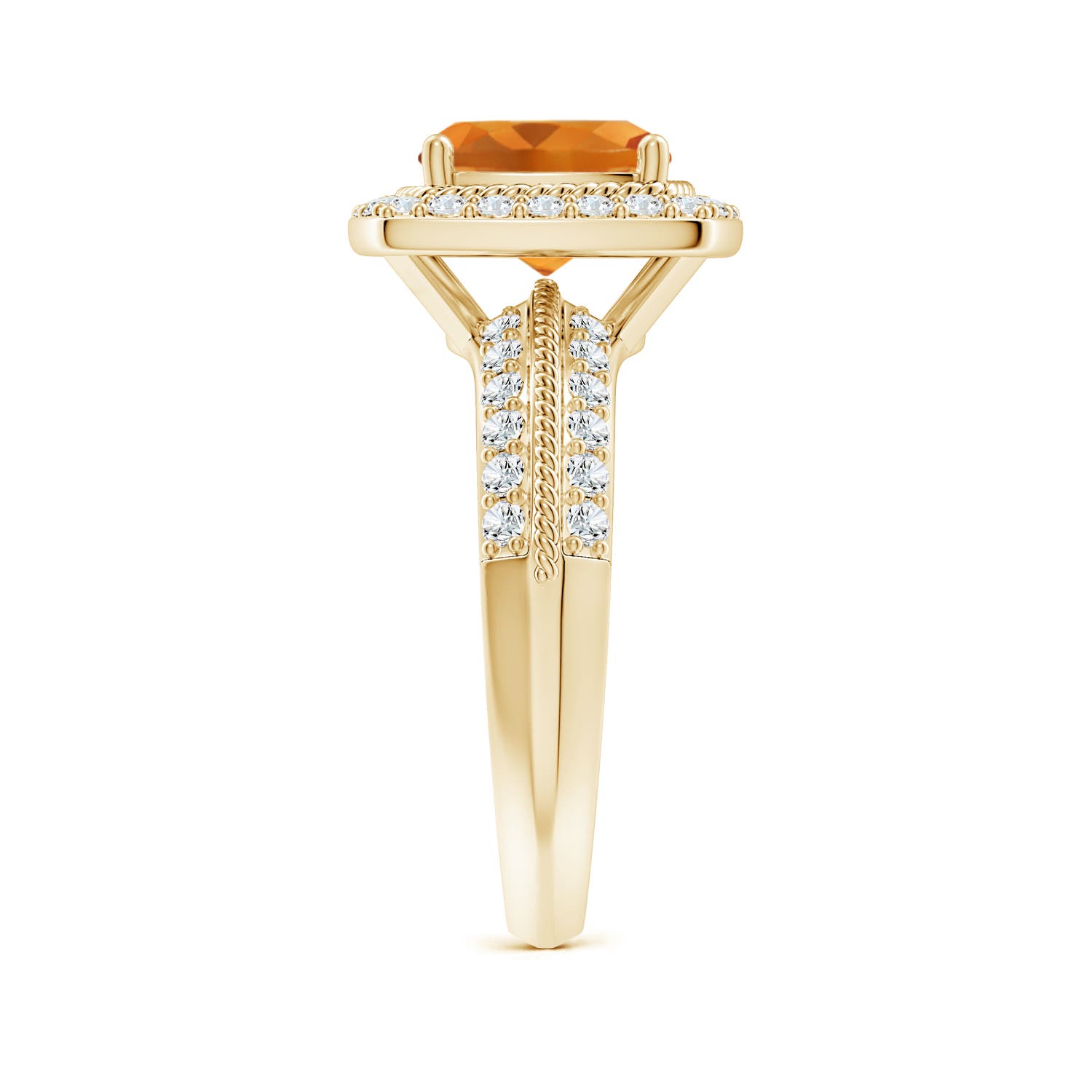 AAA - Citrine / 2.57 CT / 14 KT Yellow Gold