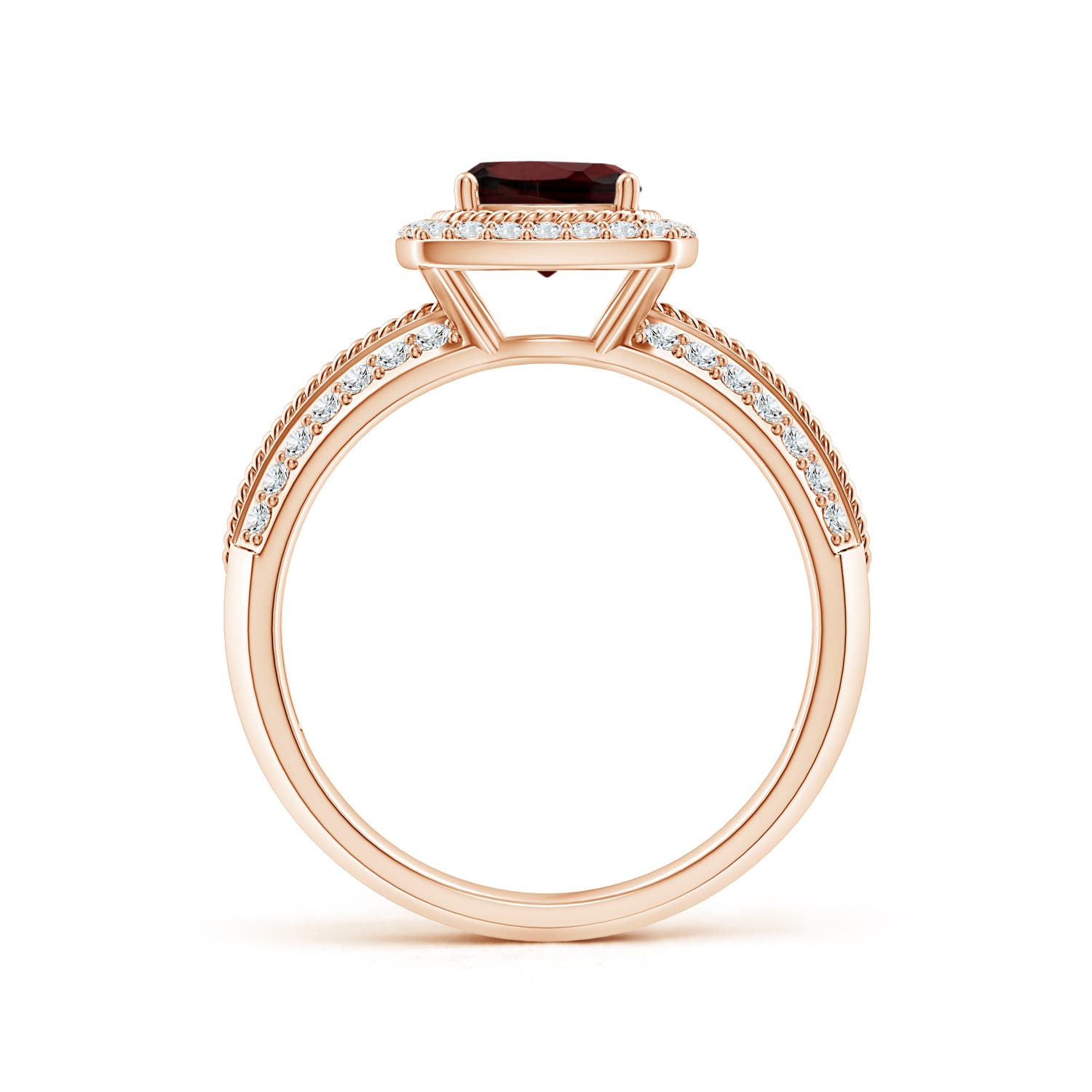 AA - Garnet / 1.67 CT / 14 KT Rose Gold