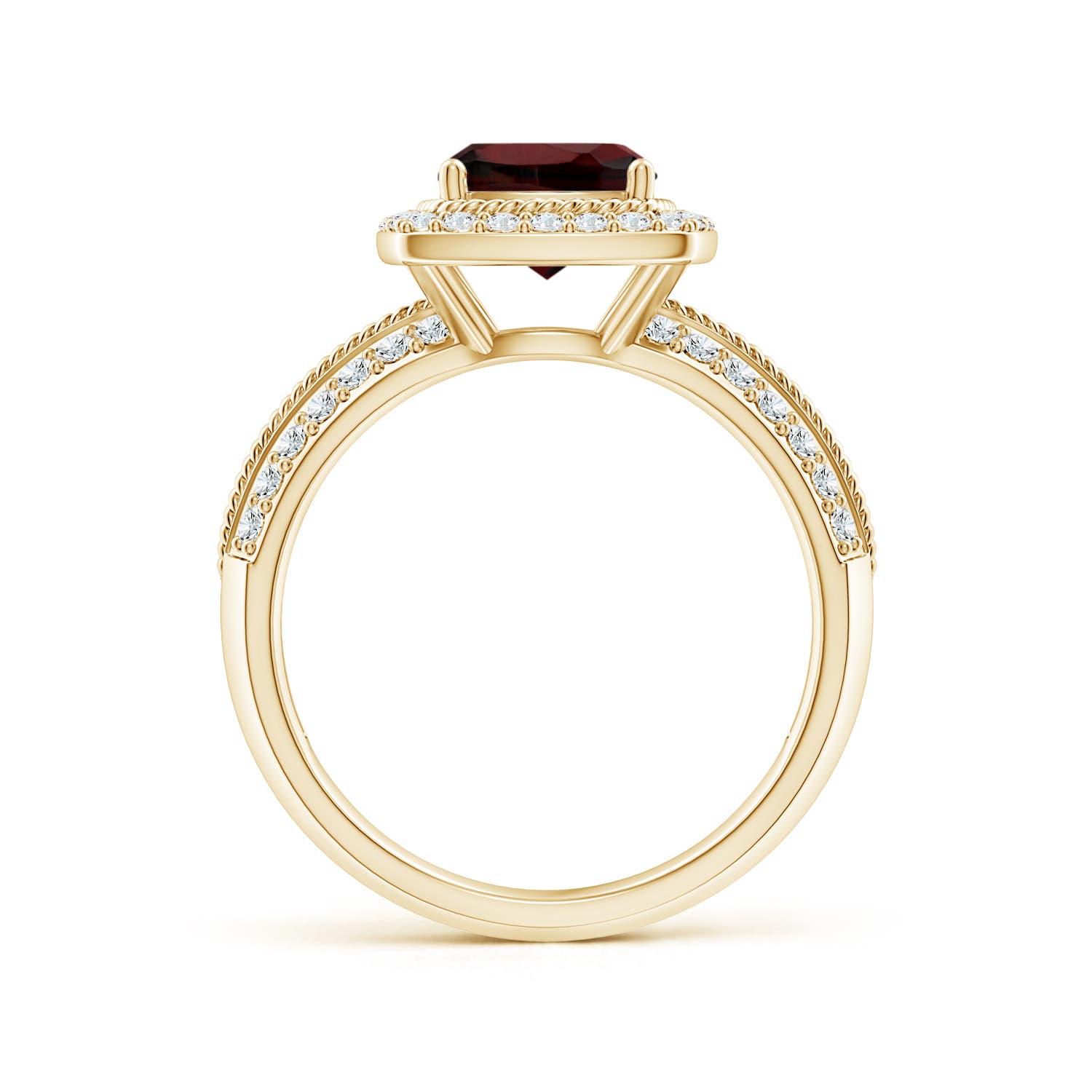 AA - Garnet / 1.87 CT / 14 KT Yellow Gold