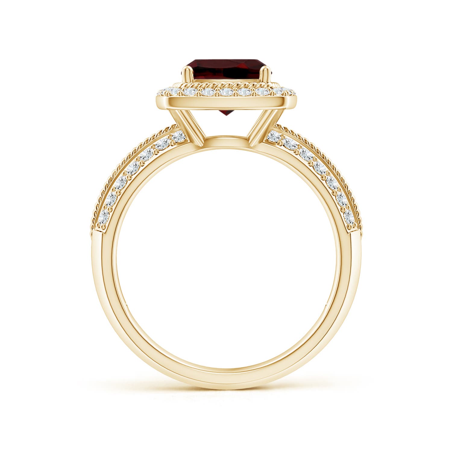 AAA - Garnet / 1.87 CT / 14 KT Yellow Gold