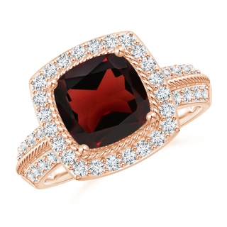 Cushion AA Garnet