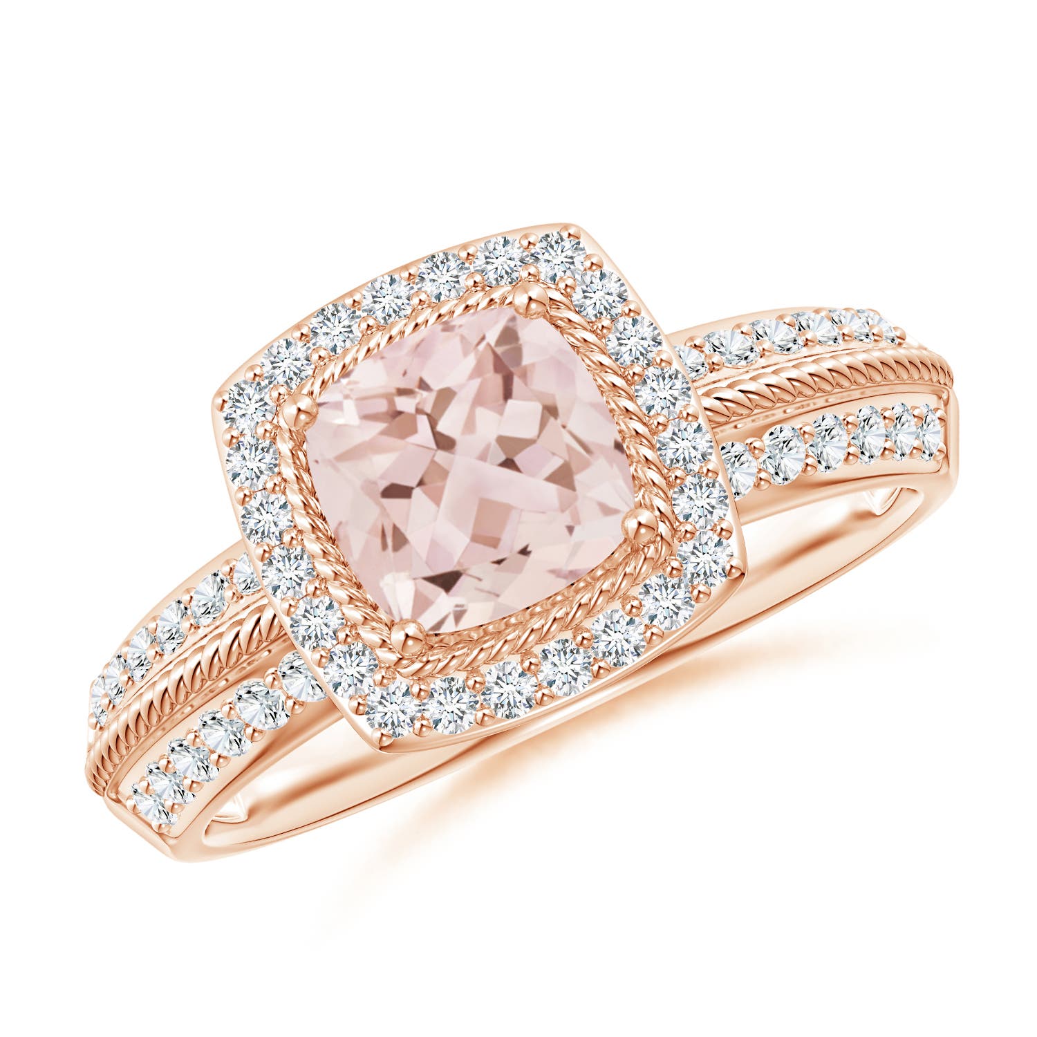 AAA - Morganite / 1.17 CT / 14 KT Rose Gold