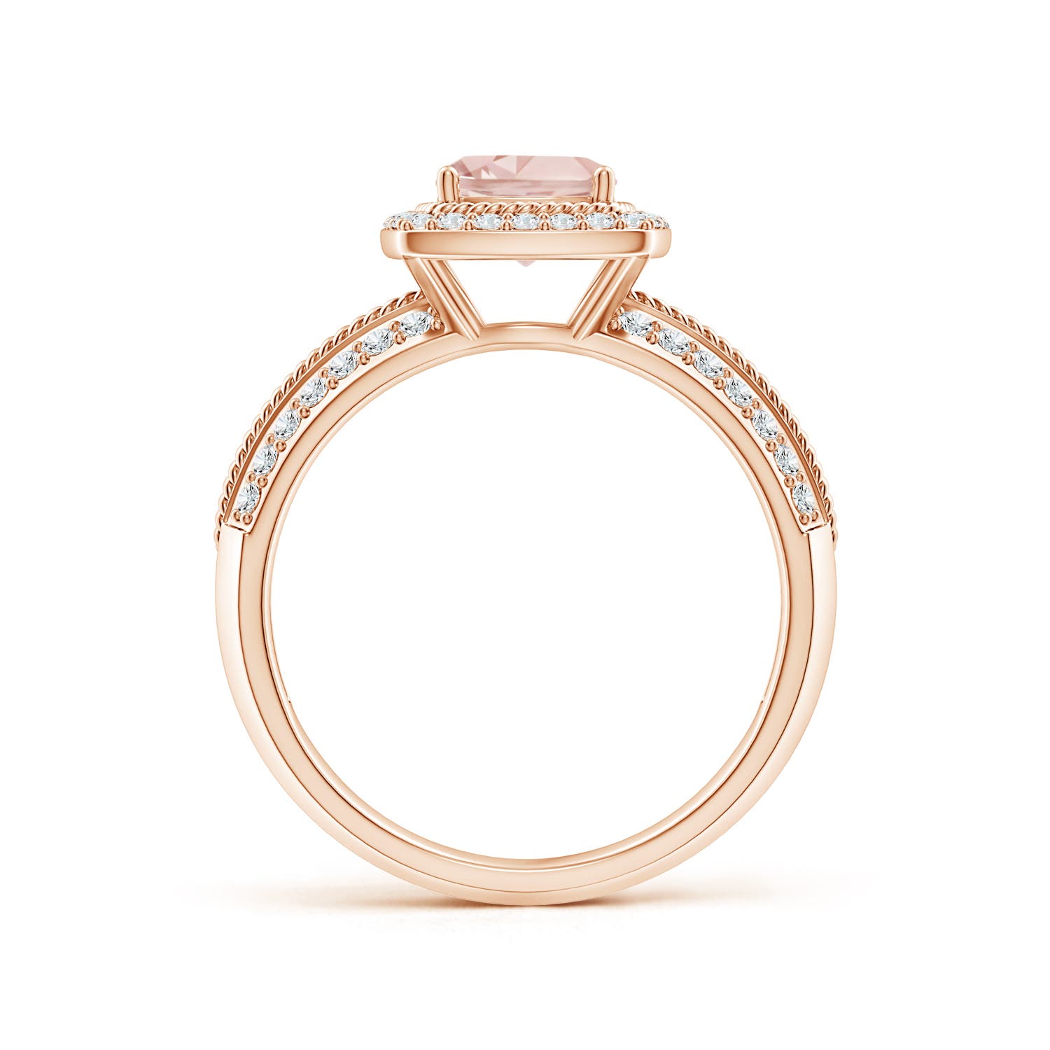 AAA - Morganite / 1.17 CT / 14 KT Rose Gold